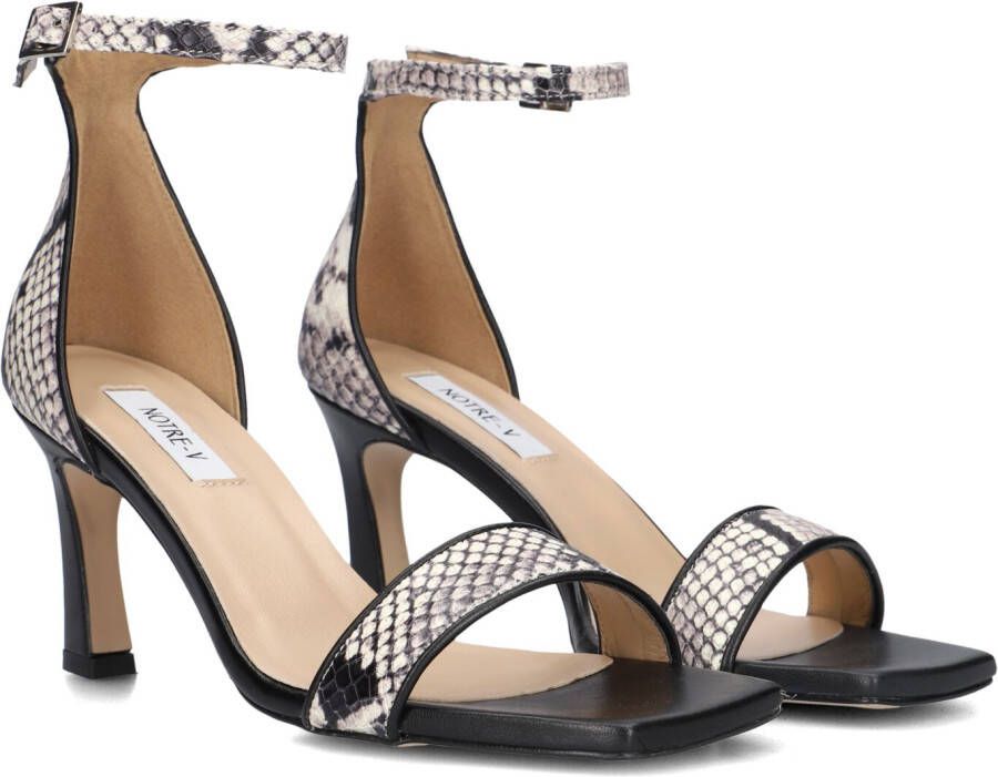 Notre-V 86605 Sandalen Dames Zwart