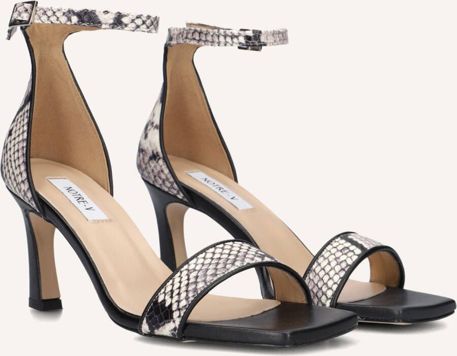 Notre-V 86605 Sandalen Dames Zwart