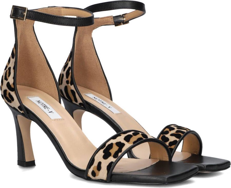Notre-V 86605 Sandalen Dames Zwart