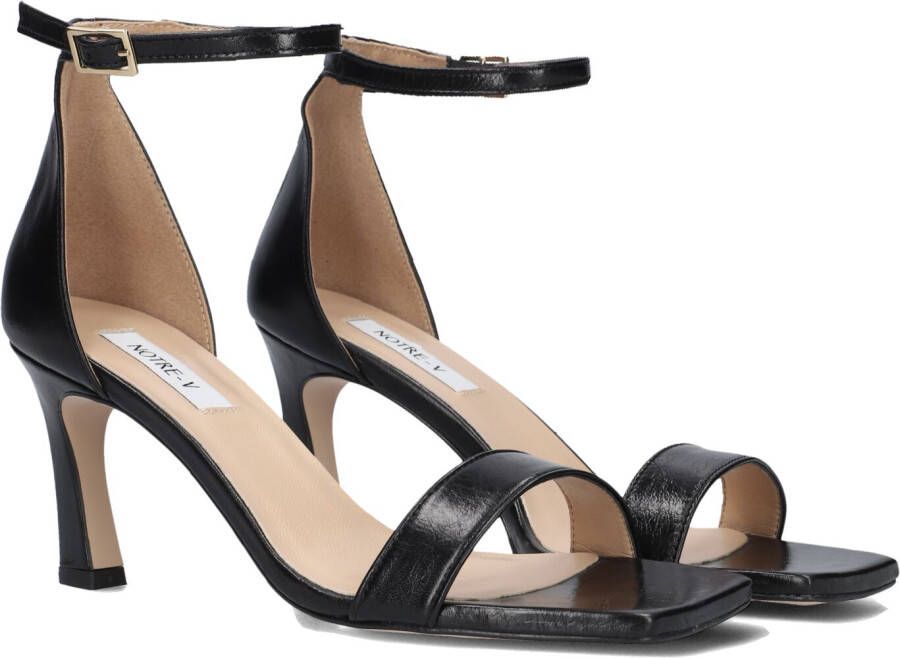 Notre-V 86605 Sandalen Dames Zwart