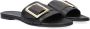 Notre-V Notre V 10201 Slippers Dames Zwart - Thumbnail 1