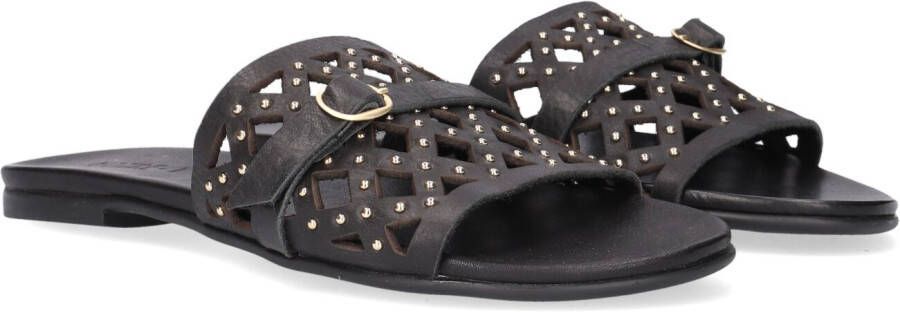 Notre-V Notre V 10301 Slippers Dames Zwart