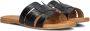 Notre-V 179874 Slippers Dames Zwart - Thumbnail 1