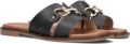 Notre-v Dames Slippers 22718 Black - Zwart