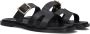 Notre-V 227226 Slippers Dames Zwart - Thumbnail 1