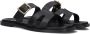 Notre-V 227226 Slippers Dames Zwart - Thumbnail 1