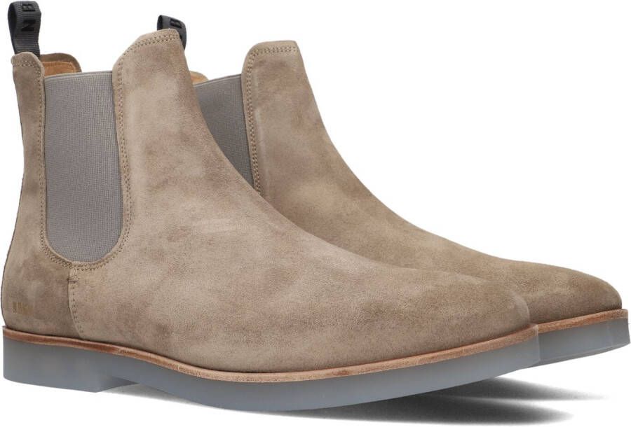 Bruin Tinten Logan Chelsea boots Enkellaarsjes Heren Beige