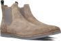 NUBIKK Chelsea Boots Heren Logan Chelsea Maat: 41 Materiaal: Suède Kleur: Beige - Thumbnail 1