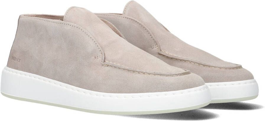 Nubikk Suède Slip-On Sneakers in Zand Beige