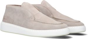 Nubikk Suède Slip-On Sneakers in Zand Beige