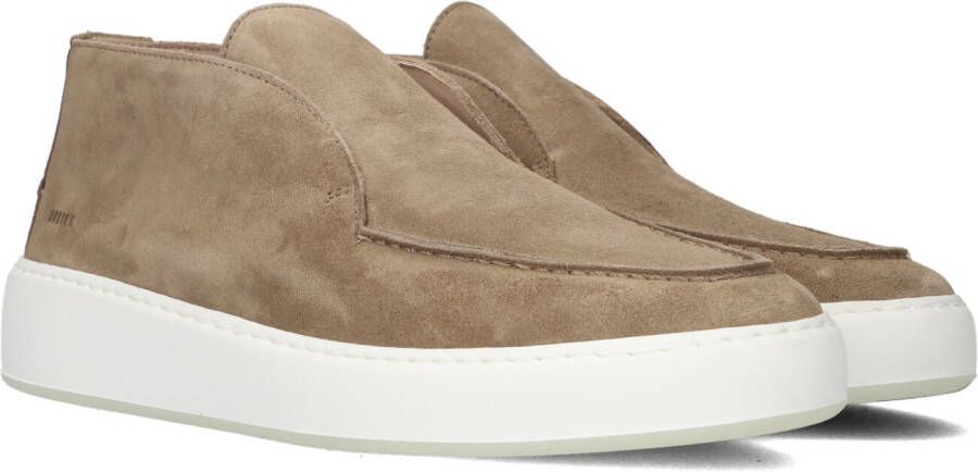 NUBIKK Instappers Heren Jiro Suo Heren Maat: 44 Materiaal: Suède Kleur: Beige