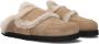 NUBIKK Instappers Dames Teddy Fur Maat: 39 Materiaal: Suède Kleur: Beige - Thumbnail 1