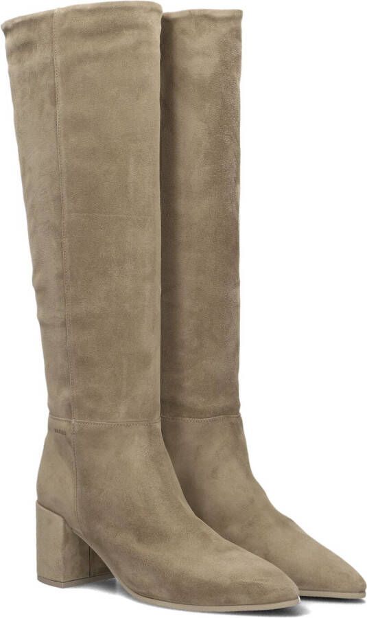 NUBIKK Hoge Laarzen Dames Isa Beau Maat: 42 Materiaal: Suède Kleur: Beige