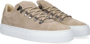 Nubikk Jagger Classic Taupe Suede Lage sneakers