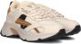 NUBIKK Lage Sneakers Dames Ross Nomad Fur Maat: 37 Materiaal: Leer Kleur: Beige - Thumbnail 1