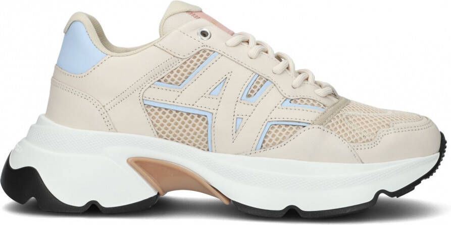 Nubikk Ross Trek Edge chunky nubuck sneakers beige lavendel