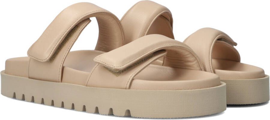 Nubikk Kae Jones Slider Sandalen Beige Dames
