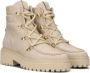 Nubikk Dames Synthetische Veterschoenen Beige Dames - Thumbnail 1
