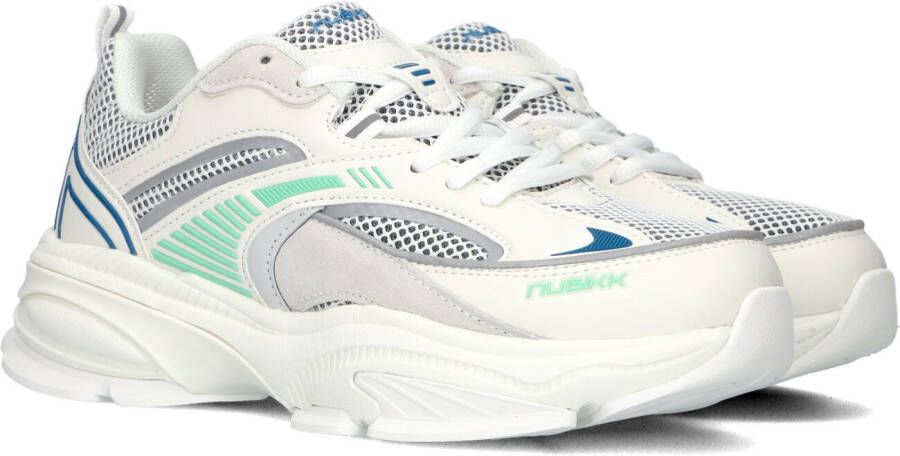 Nubikk Witte Lage Sneakers Comet Runner