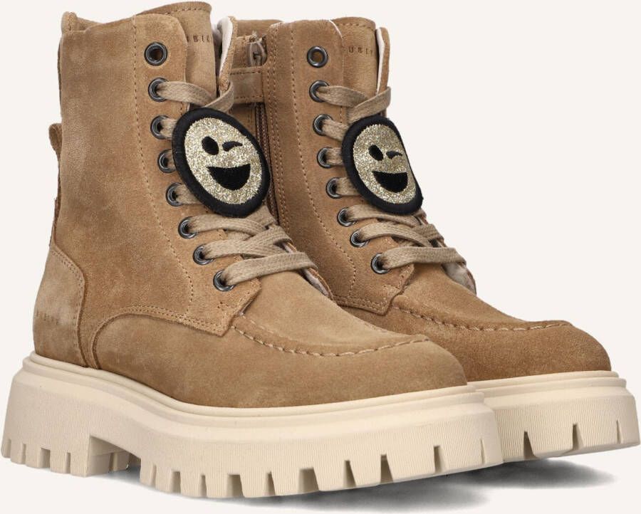 NUBIKK Bruine Boots Fae Bobbi Fur Jr