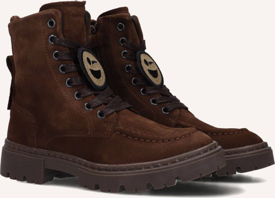 NUBIKK Bruine Boots Fae Bobbi Fur Jr