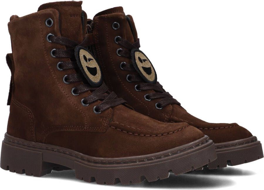 NUBIKK Bruine Boots Fae Bobbi Fur Jr