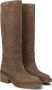 NUBIKK Hoge Laarzen Dames Cassie Boot Sue Maat: 36 Materiaal: Suède Kleur: Bruin - Thumbnail 1