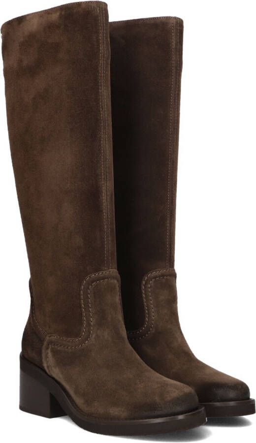NUBIKK Hoge Laarzen Dames Cassy Boot Maat: 38 Materiaal: Suède Kleur: Bruin