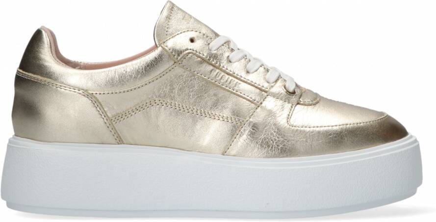Nubikk Zwarte Sneakers Dames Plateauzool Witte NUBIKK Sneakers