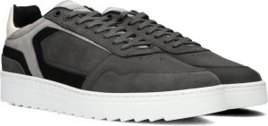 Nubikk Cliff Cane Dark Grey Combi Lage sneakers