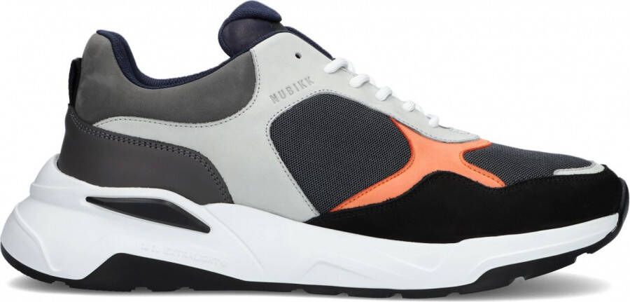 Nubikk Dusk marine lt grey orange Multi grijs