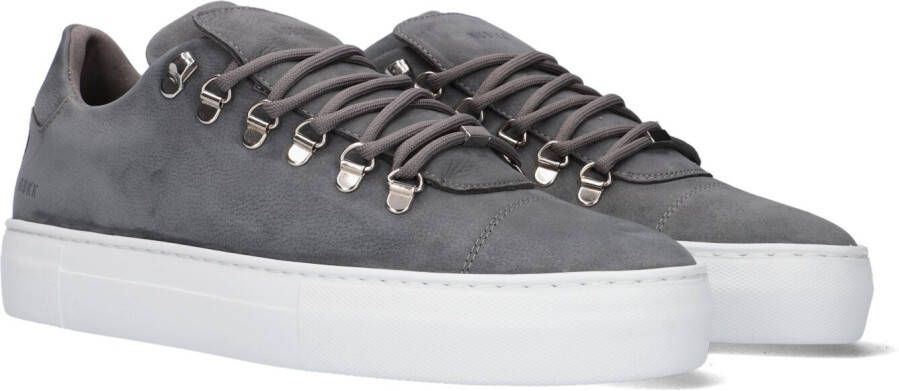 NUBIKK Lage Sneakers Heren Jagger Classic Maat: 43 Materiaal: Nubuck Kleur: Grijs