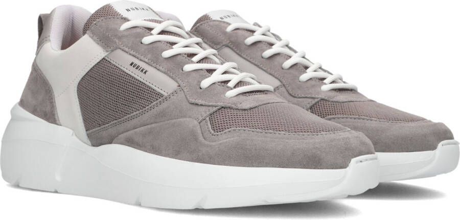 Nubikk Roque Road Wave sneaker met suède details