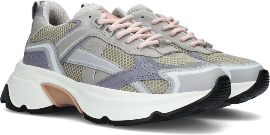NUBIKK Lage Sneakers Dames Ross Nomad Maat: 36 Materiaal: Mesh Kleur: Grijs