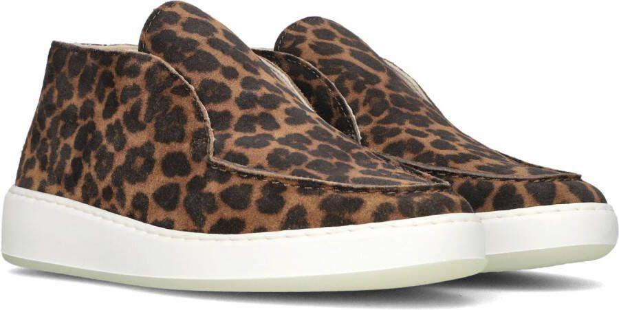 Nubikk Leopard Instapschoenen Brown Dames