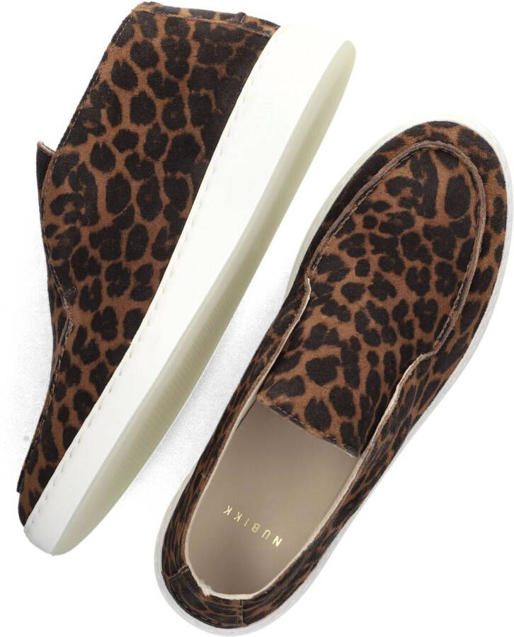 NUBIKK Instappers Dames Jiro Sua Maat: 36 Materiaal: Suède Kleur: Bruin