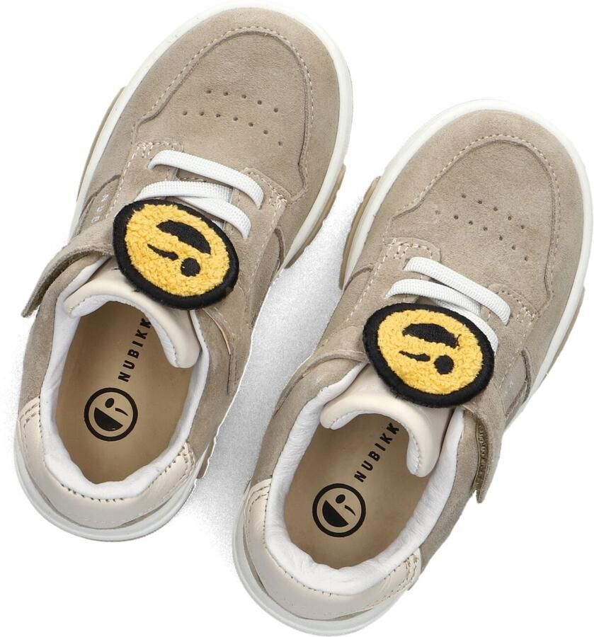 Nubikk Basket Court Jr leren sneakers grijs - Foto 2
