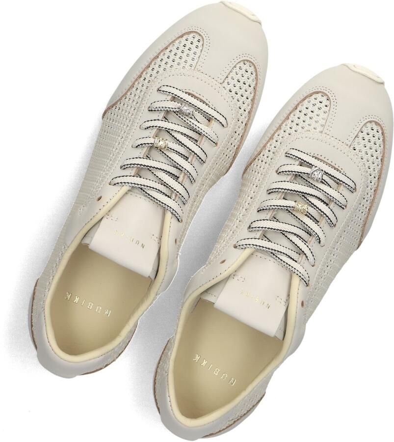 NUBIKK Lage Sneakers Dames Billy Lou Leer Beige - Foto 3