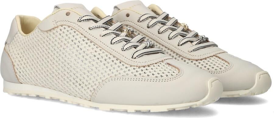 NUBIKK Lage Sneakers Dames Billy Lou Leer Beige