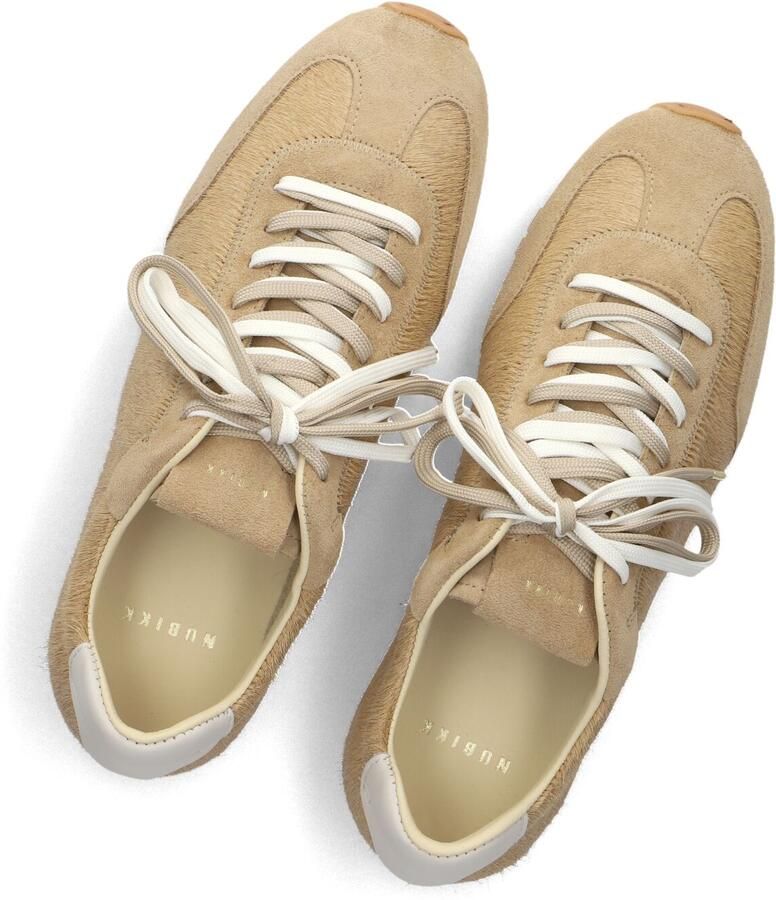 NUBIKK Lage Sneakers Dames Billy Lou Ponyhair Beige - Foto 3