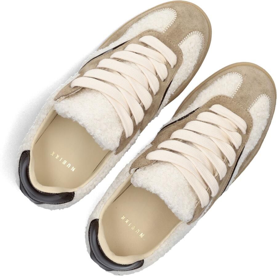 NUBIKK Lage Sneakers Dames Ray Owen Studs Maat: 38 Materiaal: Textiel Kleur: Beige - Foto 2