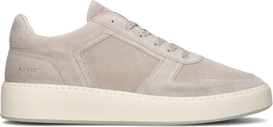 NUBIKK Lage Sneakers Heren Jiro Luca Suède Beige