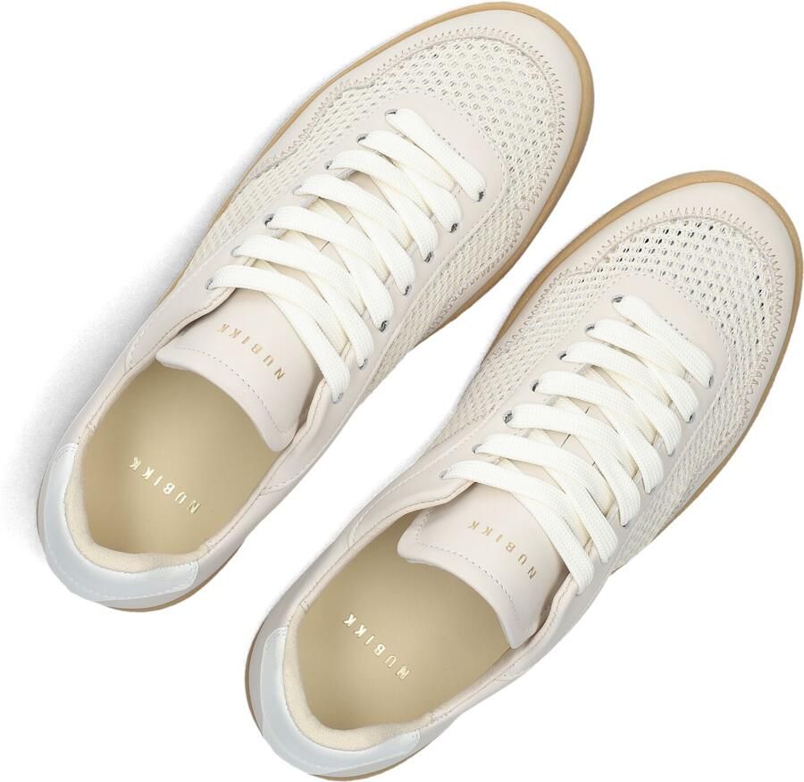 NUBIKK Lage Sneakers Dames Ray Ross Leer Beige - Foto 3