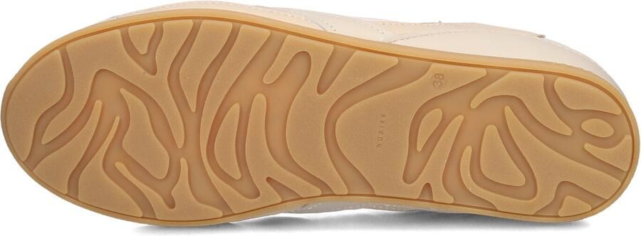 NUBIKK Lage Sneakers Dames Riley Morgan Leer Beige - Foto 5