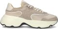 NUBIKK Lage Sneakers Dames Ross Zay Suède Beige - Beige