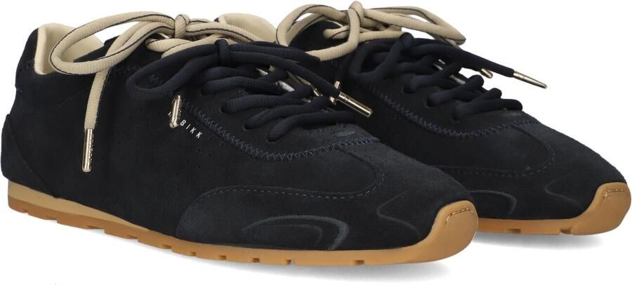 NUBIKK Lage Sneakers Dames Billy Lou Ii Suède Donkerblauw
