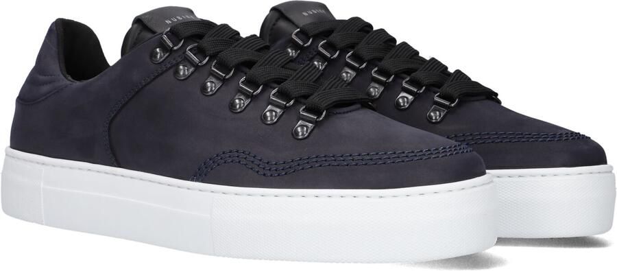 NUBIKK Lage Sneakers Heren Jagger Roman Nubuck Blauw