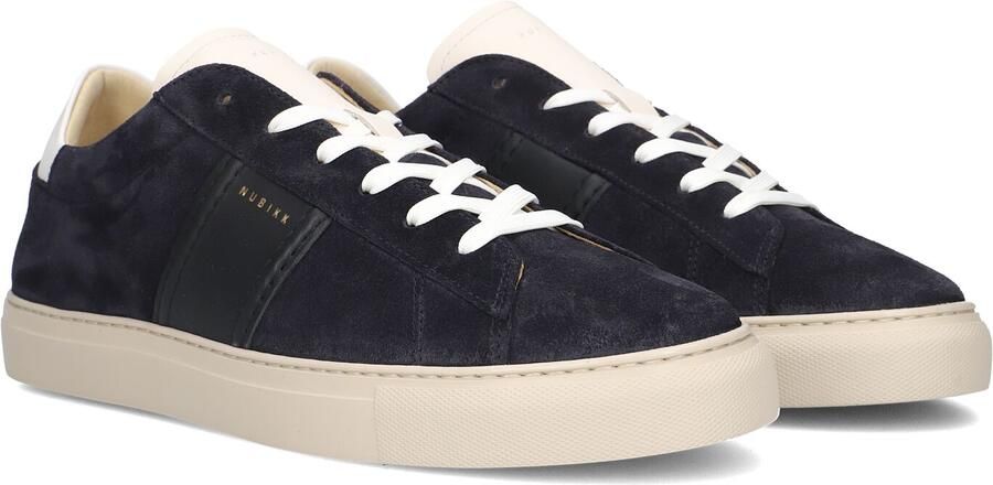 NUBIKK Lage Sneakers Heren Jase Morris Suède Blauw