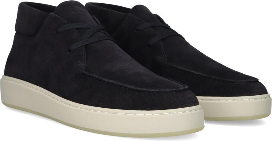 NUBIKK Lage Sneakers Heren Jiro Gio Heren Leer Donkerblauw