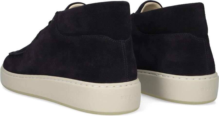 NUBIKK Lage Sneakers Heren Jiro Gio Heren Leer Donkerblauw - Foto 3